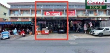 อาคารพาณิชย์ 2.5 ชั้น 2 คูหา บัวทองธานี บางบัวทอง ราคาถูก