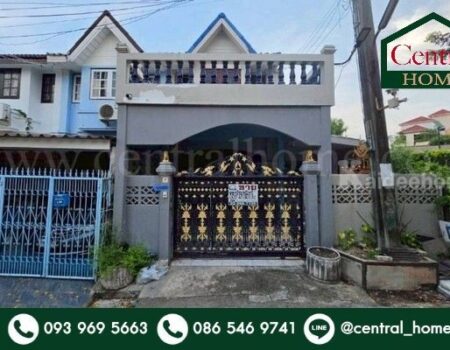 ทาวน์เฮ้าส์ 2 ชั้น พื้นที่ 21.3 ตรว. สุขุมวิท 77 (อ่อนนุช 59/1) หลังริม ทำเลดี ราคาถูกมาก