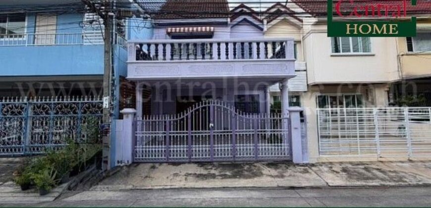 ทาวน์โฮม หมู่บ้าน มณียาวิลล์ สุขุมวิท 101/1 ใกล้ BTS