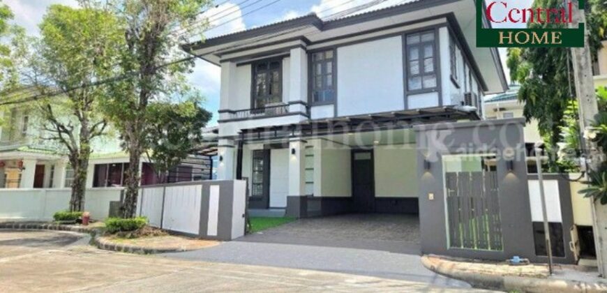 บ้านเดี่ยว โกลเด้นล้านนา รามคำแหง 92 ต่อเติมตกแต่ง พร้อมอยู่