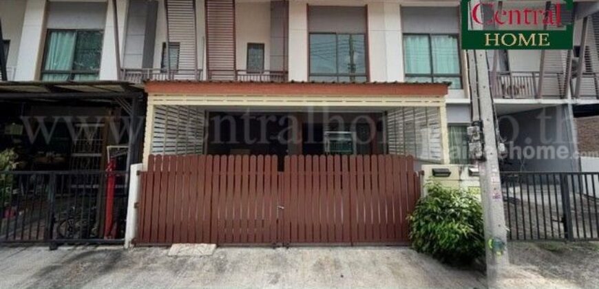 ทาวน์โฮม พฤกษา ไพร์ม รังสิต – คลอง3 ต้นโครงการ ถูกที่สุดในโครงการ