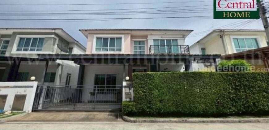บ้านเดี่ยว 2 ชั้น บางกอก บูเลอวาร์ด พระราม9 – ศรีนครินทร์ ทำเลดี ราคาถูก