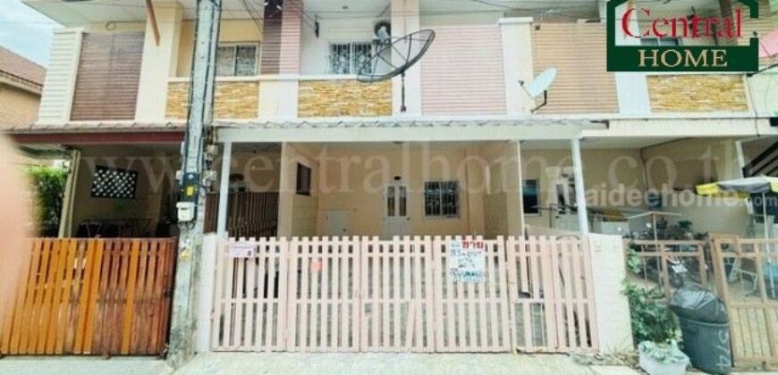 ทาวน์เฮ้าส์ เดอะเฟิร์ส โฮม (บ้านกานดา) พันท้ายนรสิงห์ สมุทรสาคร บ้านสวย สภาพดี ราคาถูก