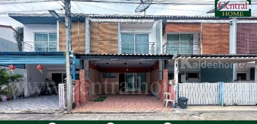 ทาวน์โฮม เดอะ ทรัสต์ ทาวน์ ราชพฤกษ์ – รัตนาธิเบศร์ ติดถนนราชพฤกษ์