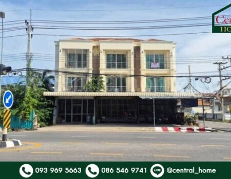 อาคารพาณิชย์ 3 ชั้น หมู่บ้าน ณัฏฐรียา เขาบันไดอิฐ เพชรบุรี