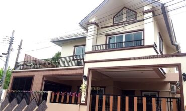 ขายบ้านเดี่ยว 2 ชั้น หมู่บ้านอิ่มอัมพรทาวน์ ซอยราชพฤกษ์ 9 ใกล้ BTS บางหว้า โทร 065-1515166