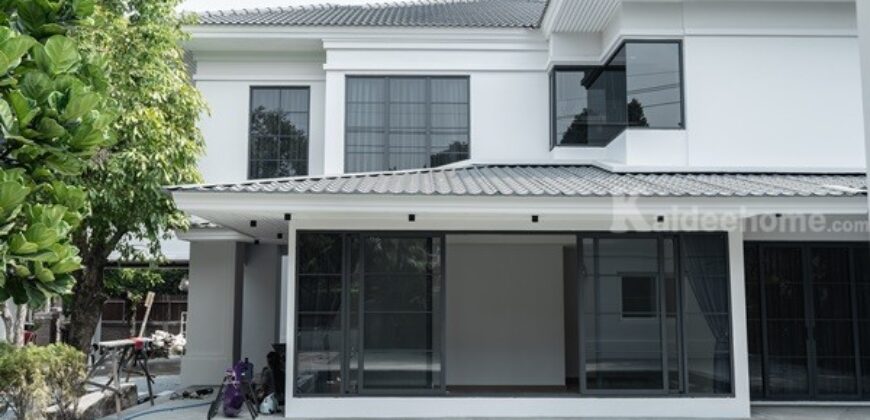 ขายบ้านเดี่ยว ลัดดารมย์ อิลิแกนซ์ ราชพฤกษ์ ทำใหม่ทั้งหลัง ตกแต่งสไตล์ยุโรป โทร 0944836998