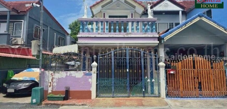 ทาวน์เฮ้าส์ ทรัพย์ดินทอง หลังริม บ้านสวย ราคาถูก