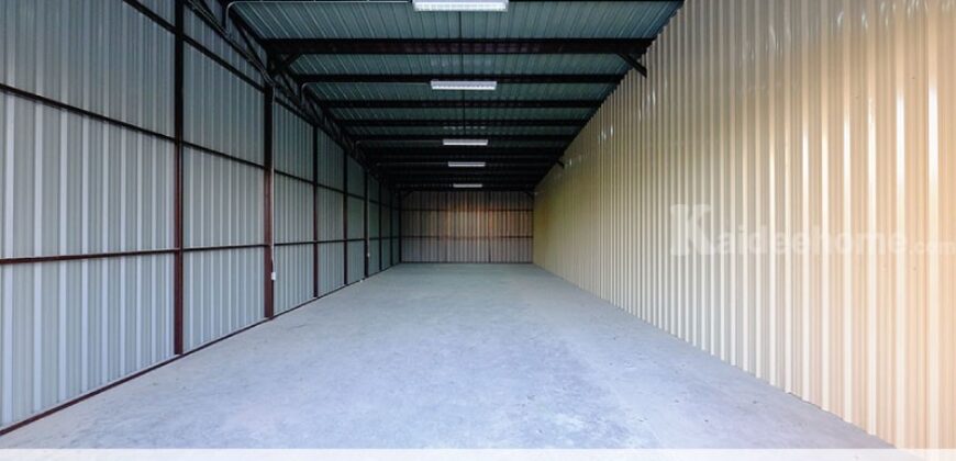 ให้เช่า Warehouse โกดัง คลังสินค้า ขนาด 108 ตร.ม. สนามบินน้ำ นนทบุรี