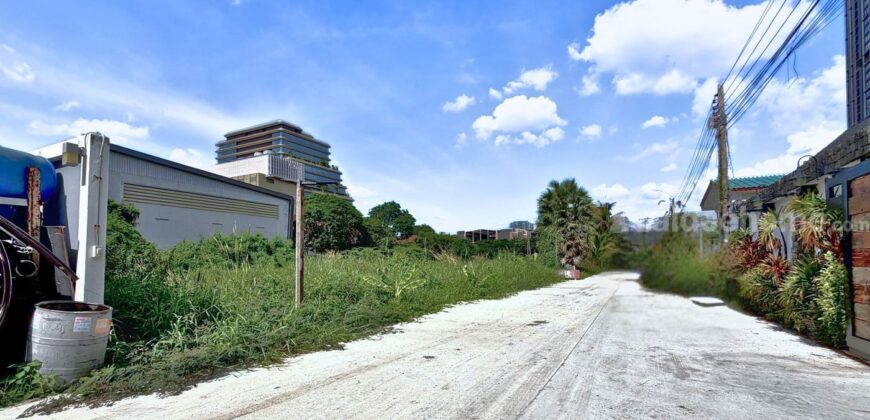 ที่ดินบางนา ซอยบางนา-ตราด 64 เนื้อที่ 102 ตร.ว. ผังสีส้ม