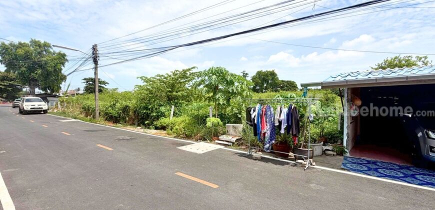 ขายที่ดินกระทุ่มแบน 5 ไร่ ติดถนน 2 ฝั่งทำเลดี ราคาดีที่สุด