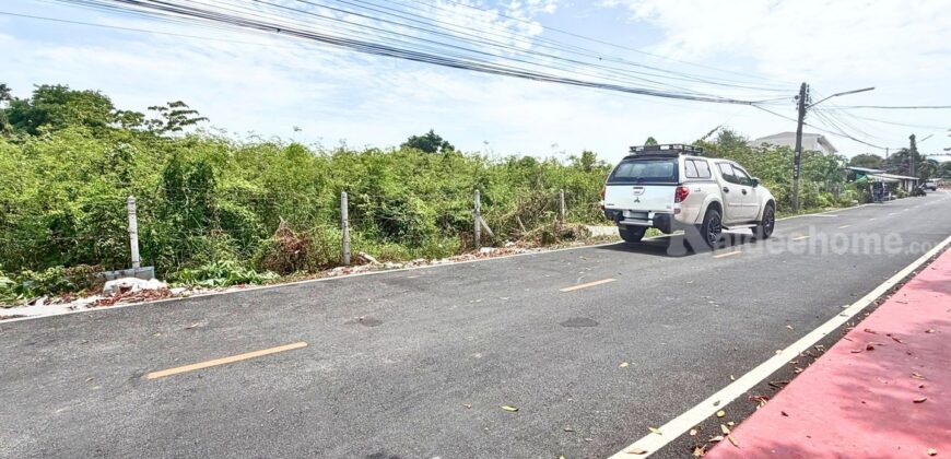 ขายที่ดินกระทุ่มแบน 5 ไร่ ติดถนน 2 ฝั่งทำเลดี ราคาดีที่สุด