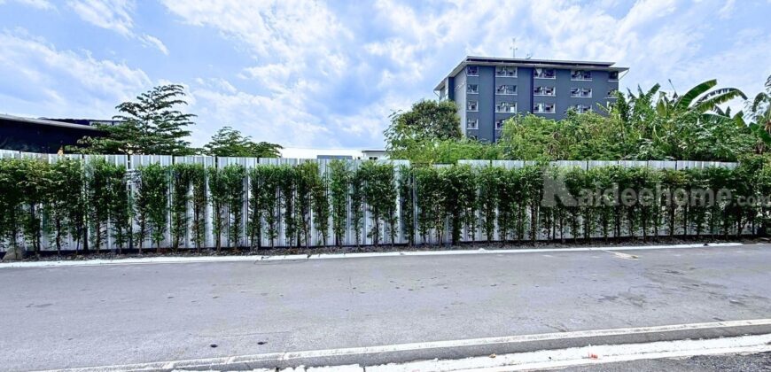 ขายที่ดิน แบริ่ง 218 ตร.ว. ทำเลดี ใกล้ถนนแบริ่งเพียง 40 เมตร