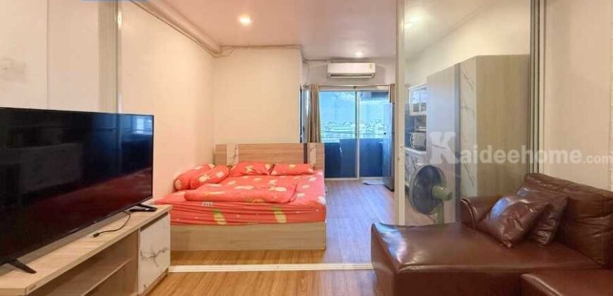 ขาย!! แกรนด์โมเดิร์นคอนโด อาคาร C ชั้น 9 (ขนาด 32 ตร.ม.) ตรงข้าม ม. กรุงเทพรังสิต เฟอร์ครบ คลองหลวง ปทุมธานี : Grand Modern Condo