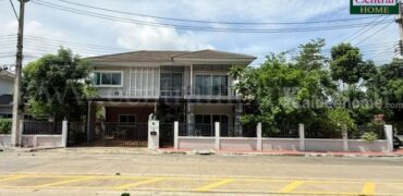 บ้านเดี่ยว บ้านบุญยกร เลค พาร์ค รังสิต คลอง 6 หลังมุม