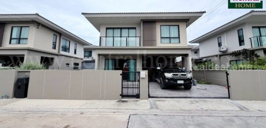 บ้านเดี่ยว ภูมิใจนิเวศน์ โครงการ 2 พระสมุทรเจดีย์