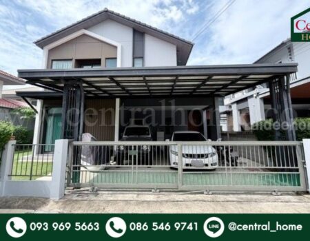 บ้านเดี่ยว อณาสิริ ชัยพฤกษ์-วงแหวน หลังริม