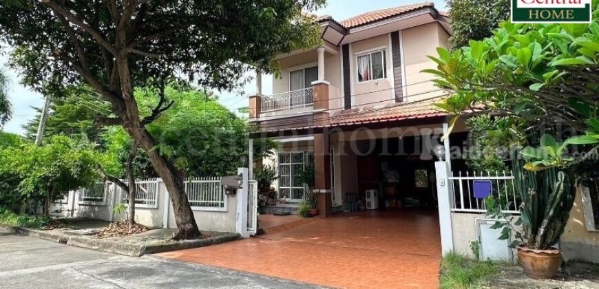 บ้านเดี่ยว ซื่อตรง บางใหญ่ บางบัวทอง เฟส 1 หลังใหญ่ ถนนเมน