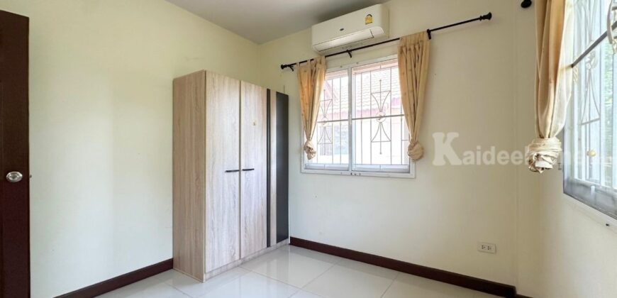 บ้านเดี่ยวหลังริม หมู่บ้านชื่อตรง บางใหญ่ เฟส3 (ขนาด 60 ตร.ว.) ถ.บางบัวทอง-สุพรรณบุรี (ถนน340) บางบัวทอง นนทบุรี : Suetrong Bangyai Phase 3