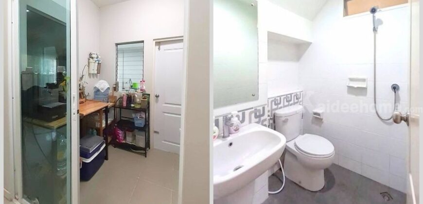 ขาย!! บ้านเดี่ยว อินนิซิโอ1 ปิ่นเกล้า–วงแหวน (หลังริม ขนาด 64 ตร.ว.) เข้า-ออกได้หลายเส้นทาง ซอยวัดส้มเกลี้ยง บางกรวย นนทบุรี : Inizio1 Pinklao-Wongwaen