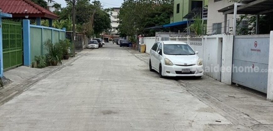 ขายที่ดิน 100 ตรว ซอยรามคำแหง 118 ใกล้แนวรถไฟฟ้าสายสีส้ม (สถานีสัมมากร)