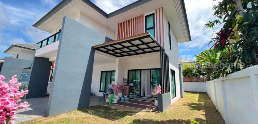 ขายบ้านเดี่ยว 2 ชั้น หมู่บ้านนาราวิลล่า บ้านฉาง ระยอง