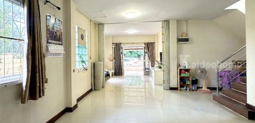 บ้านเดี่ยวหลังริม หมู่บ้านชื่อตรง บางใหญ่ เฟส3 (ขนาด 60 ตร.ว.) ถ.บางบัวทอง-สุพรรณบุรี (ถนน340) บางบัวทอง นนทบุรี : Suetrong Bangyai Phase 3