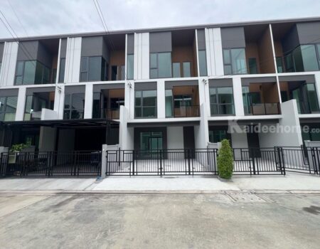 รหัสC7198 ให้เช่าทาวน์โฮม 3ชั้น โครงการบ้านกลางเมือง นอร์ธ ราชพฤกษ์ ท่าอิฐ ปากเกร็ด นนทบุรี