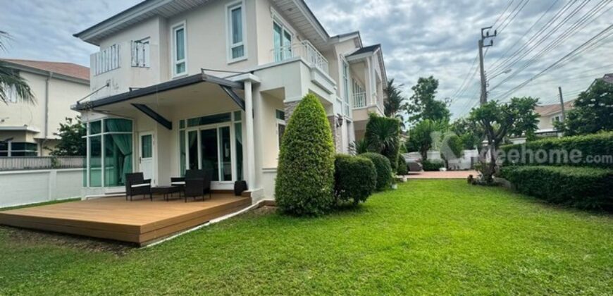 รหัสC7203 ให้เช่าบ้านเดี่ยว 2ชั้น หมู่บ้านเพอร์เฟคมาสเตอร์พีซ เดอะเมโทร พระราม9 ใกล้แอร์พอร์ตลิ้งค์ทับช้าง