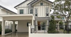 รหัสC7205 ให้เช่าบ้านเดี่ยว 2ชั้น หมู่บ้าน Villaggio 3 ศรีนครินทร์-บางนา บ้านตกแต่งสวยพร้อมอยู่