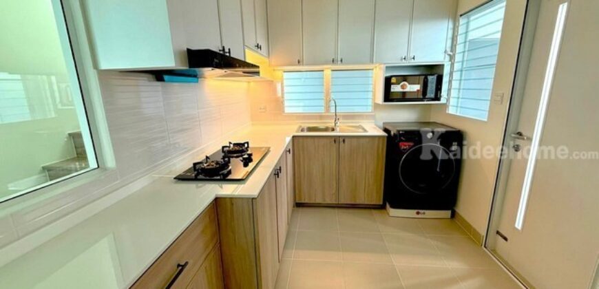 รหัสC7205 ให้เช่าบ้านเดี่ยว 2ชั้น หมู่บ้าน Villaggio 3 ศรีนครินทร์-บางนา บ้านตกแต่งสวยพร้อมอยู่