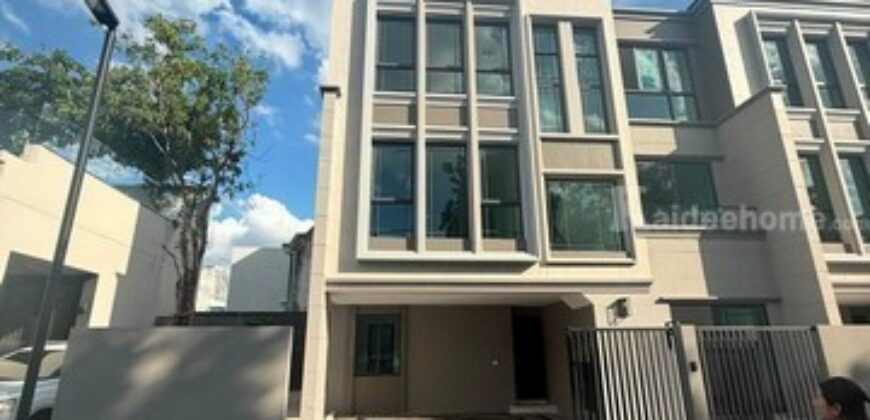 รหัสC7206 ให้เช่าบ้านใหม่ 3ชั้น โครงการบ้านกลางเมือง คลาสเซ่ รัชโยธิน