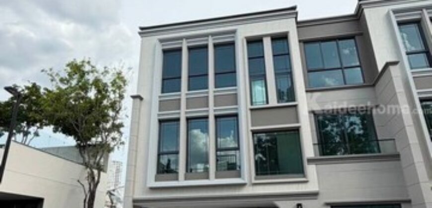 รหัสC7206 ให้เช่าบ้านใหม่ 3ชั้น โครงการบ้านกลางเมือง คลาสเซ่ รัชโยธิน
