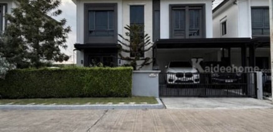 รหัสC7207 ให้เช่าบ้านเดี่ยว 2ชั้น Grand Pleno พหลโยธิน–วิภาวดี 2 คลองหลวง ปทุมธานี บ้านตกแต่งพร้อมอยู่