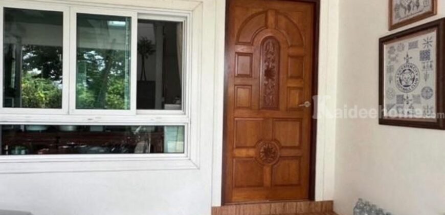 รหัสC7216 ขาย ให้เช่าบ้านเดี่ยว 2 ชั้น หมู่บ้านรัตนวรรณ2 ลำลูกกาคลอง4 ถนนไสวประชาราษฎร์ ใกล้ตลาดลาดสวาย