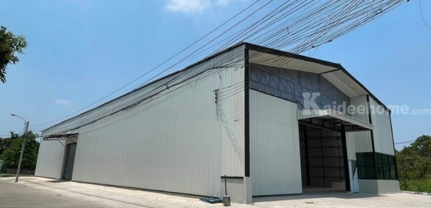 รหัสC7219 ให้เช่าโกดัง Stand alone ขนาด 857 ตารางเมตร ย่านเมืองทองธานี ติวานนท์-ปากเกร็ด นนทบุรี