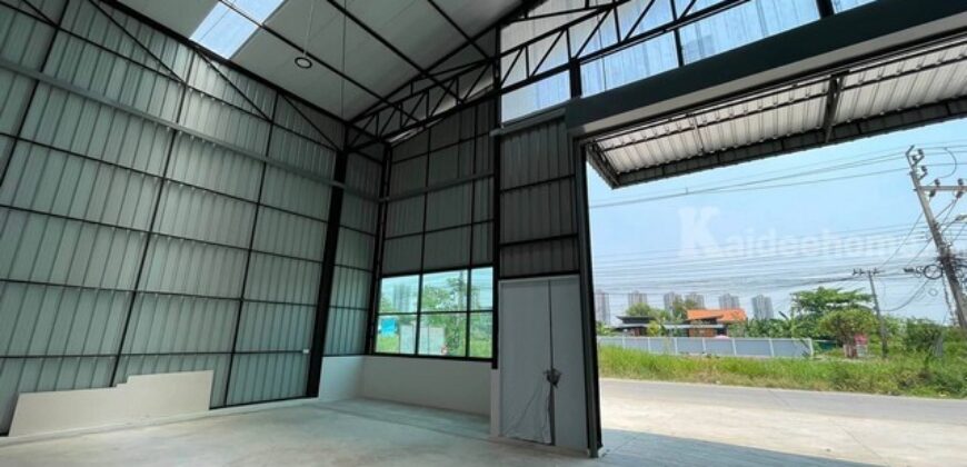 รหัสC7219 ให้เช่าโกดัง Stand alone ขนาด 857 ตารางเมตร ย่านเมืองทองธานี ติวานนท์-ปากเกร็ด นนทบุรี