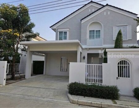 รหัสC7229 FOR RENT ให้เช่าบ้านเดี่ยวพร้อมเข้าอยู่ หมู่บ้านชัยพฤกษ์ บางนา กม.15 Chaiyapruek Bangna Km.15