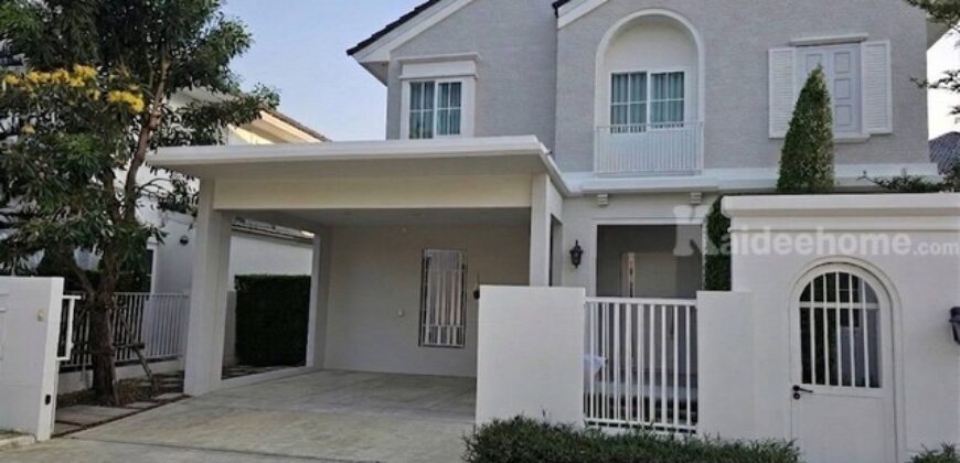 รหัสC7229 FOR RENT ให้เช่าบ้านเดี่ยวพร้อมเข้าอยู่ หมู่บ้านชัยพฤกษ์ บางนา กม.15 Chaiyapruek Bangna Km.15