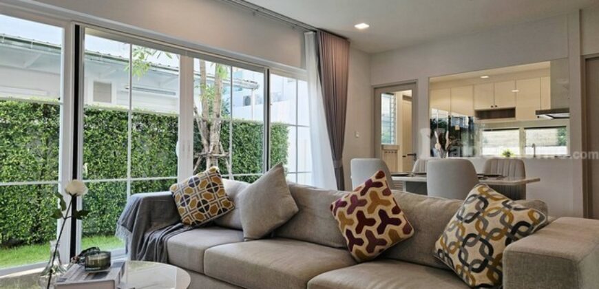 รหัสC7229 FOR RENT ให้เช่าบ้านเดี่ยวพร้อมเข้าอยู่ หมู่บ้านชัยพฤกษ์ บางนา กม.15 Chaiyapruek Bangna Km.15