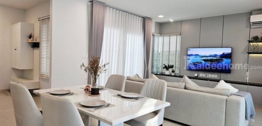 รหัสC7229 FOR RENT ให้เช่าบ้านเดี่ยวพร้อมเข้าอยู่ หมู่บ้านชัยพฤกษ์ บางนา กม.15 Chaiyapruek Bangna Km.15