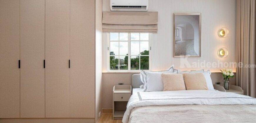 รหัสC7231 ให้เช่าบ้านเดี่ยวหลังใหม่ หมู่บ้านเพรสทีจ ฟิวเจอร์-รังสิต บ้านตกแต่งสวยพร้อมอยู่