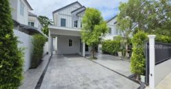 รหัสC7232 ให้เช่าบ้านเดี่ยวหลังใหม่ ยังไม่เคยเข้าอยู่ หมู่บ้านVillaggio 3 ศรีนครินทร์-บางนา ตกแต่งครบพร้อมอยู่