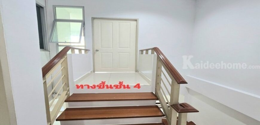 รหัสC7239 ให้เช่าทาน์โฮม 4ชั้น บ้านกลางเมืองบริติชทาวน์ ศรีนครินทร์ ศรีด่าน 24 ทำโฮมออฟฟิศได้