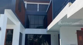 รหัสC7242 ให้เช่า ขายบ้านพลูวิลล่า 3ชั้น Luxuly Pool villa ทำเลสุขุมวิท ใกล้ BTS บางจาก