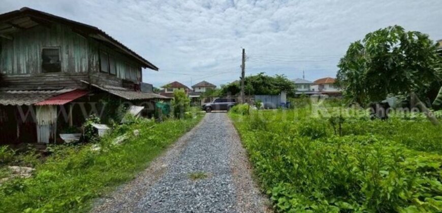 ที่ดิน 125 ตรว. ซอยทวีวัฒนา 43 ถนนบรมราชชนนี ทำเลดี ราคาถูกมาก