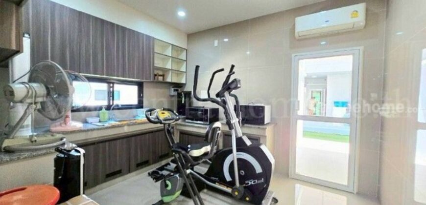 บ้านเดี่ยว บุราสิริ รังสิต พื้นที่เยอะ ตกแต่งพร้อมอยู่
