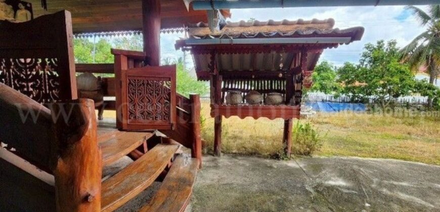 บ้านเดี่ยว 2 ชั้น ไม้สักทรงไทย อำเภอดอกคำใต้ จังหวัดพะเยา วิวเขา