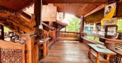 บ้านเดี่ยว 2 ชั้น ไม้สักทรงไทย อำเภอดอกคำใต้ จังหวัดพะเยา วิวเขา