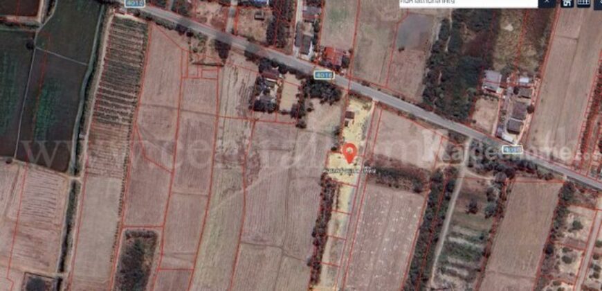 ที่ดิน 260 ตร.วา ถนนทางหลวงชนบทสาย พบ.4016 ทำเลดี ราคาถูกมาก